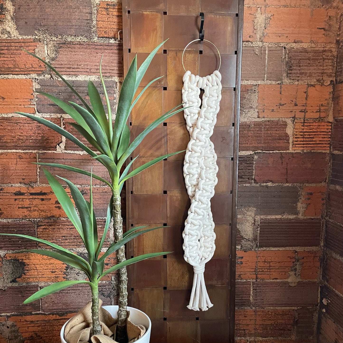 "Partners" Macramé Wall Hanging