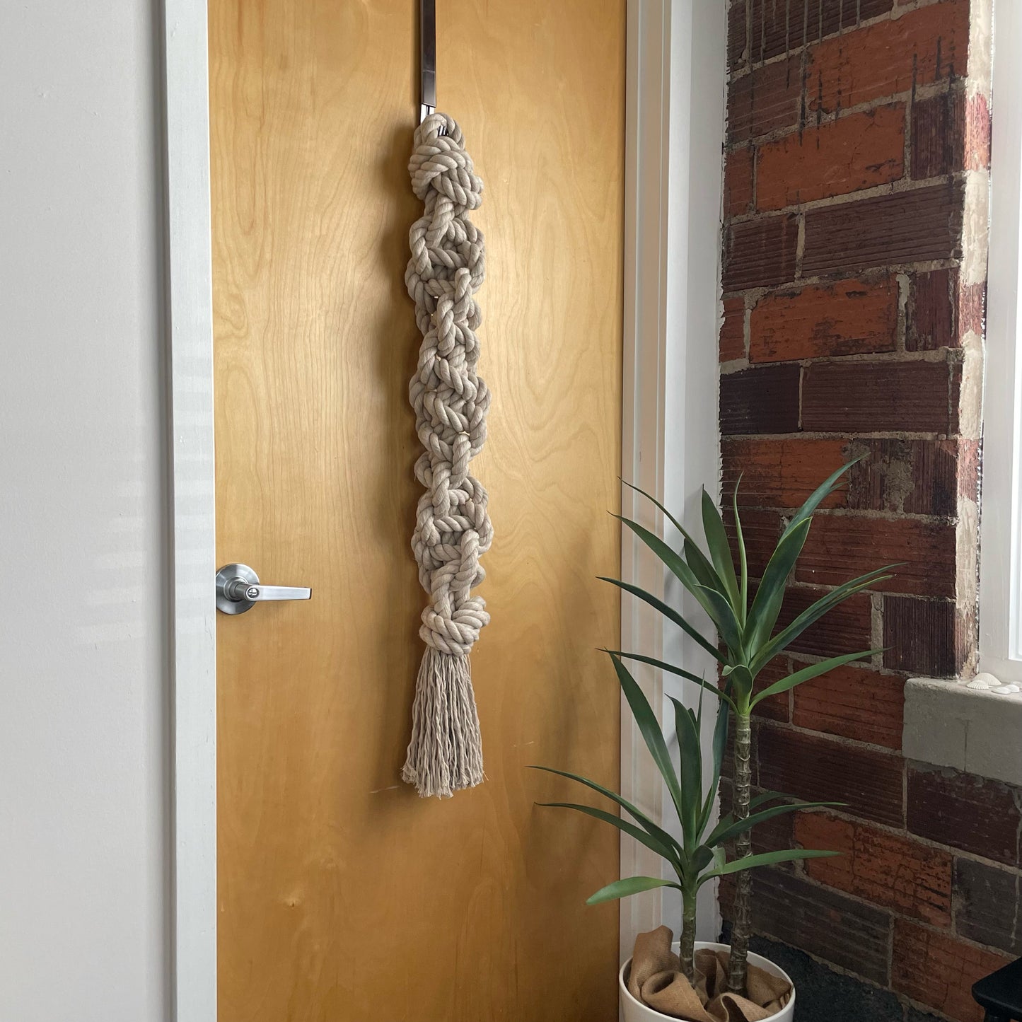 "Subtle Charm" Macramé Wall Hanging Chime